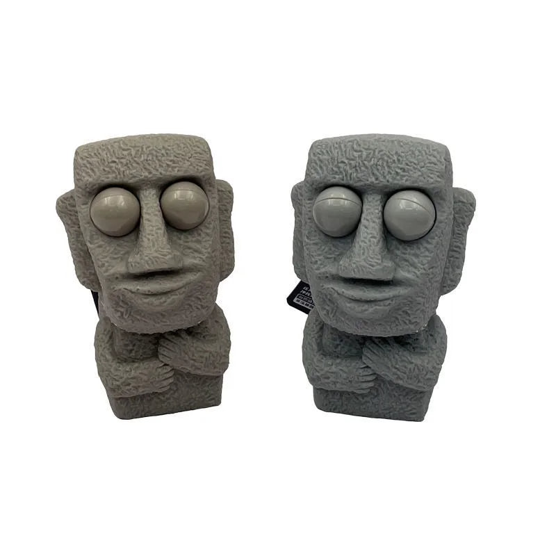 Easter Island Moai Statue Squishy Stress Relief Toy