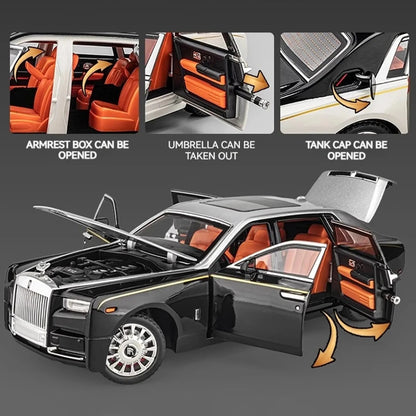 1:18 Scale Rolls Royce Phantom Diecast Zinc Alloy Car Model