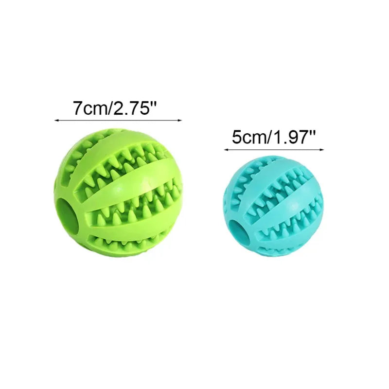 Interactive Treat Dispenser Silicone Toy Ball for Dogs