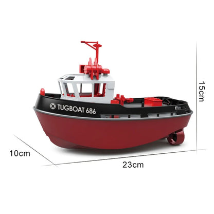 TYXIN RC Tugboat 686 2.4G 1/72 Powerful Dual Motor Long Range