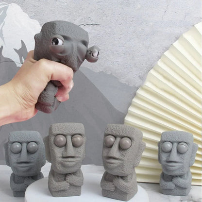 Easter Island Moai Statue Squishy Stress Relief Toy