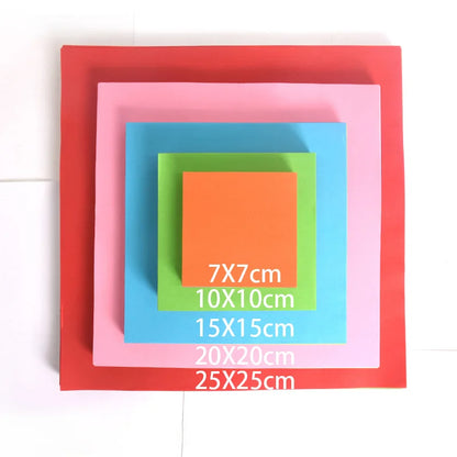 100pcs Double Sided Square Origami Paper