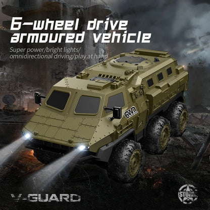 V-Guard 9510E6 1:16 6WD Multi Terrain Remote Controlled APC