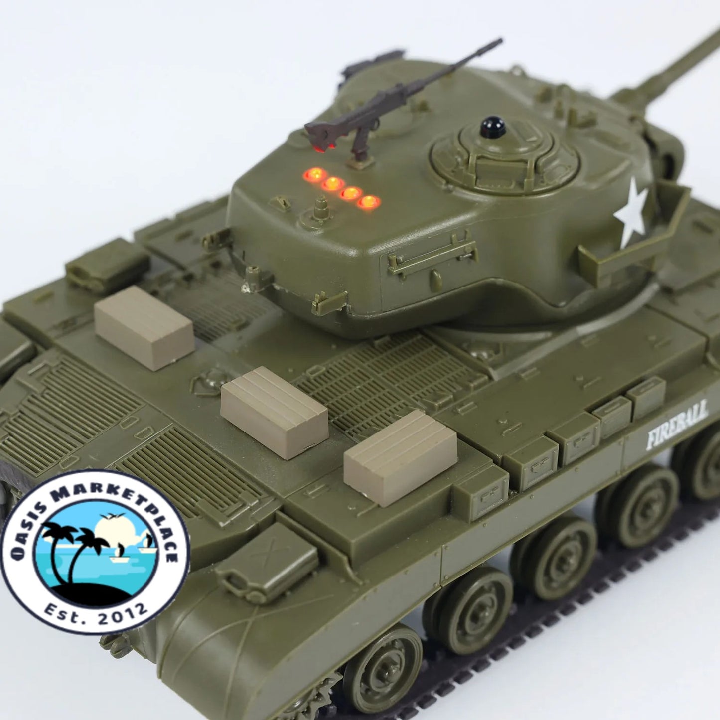 Bullet Ball (BB) Pershing M26 Remote Controlled Battle Tank 3841-02