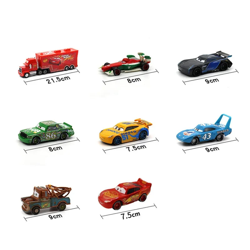 TOMY Disney Pixar Cars Diecast Car Model Gift Set