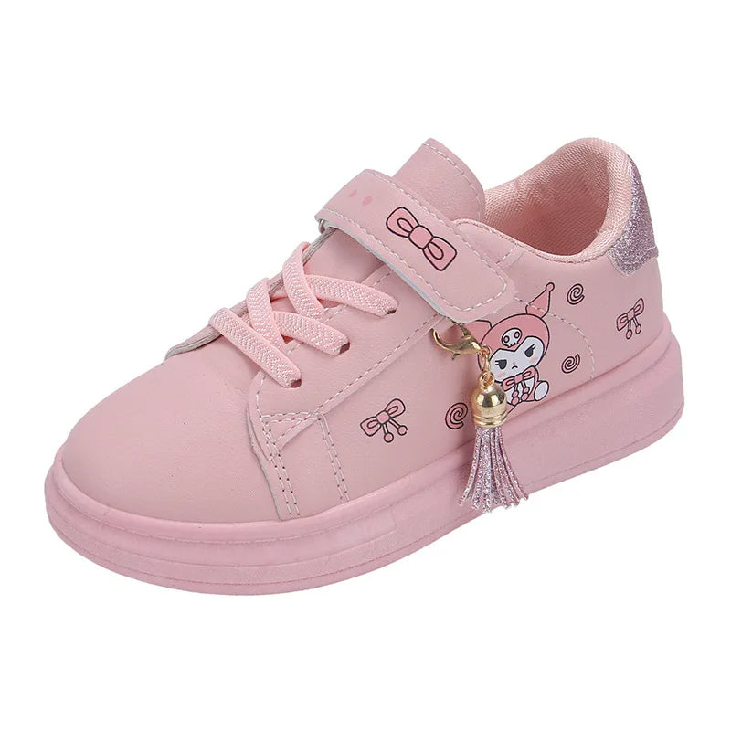 Sanrio | Girl's Fashion Lace and Strap Sneakers