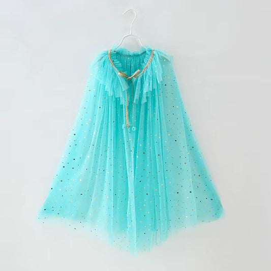 Sparkling Girls Princess Cloak Costume