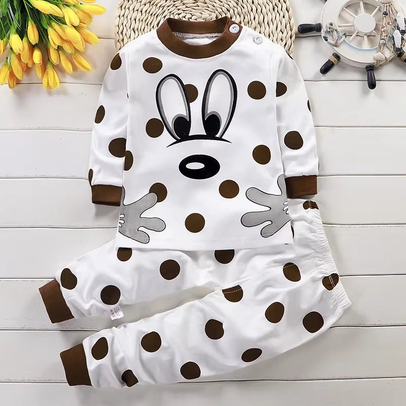 Children's Dalmatian Print Outfit Set