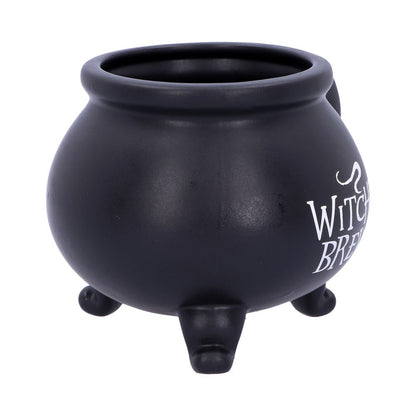 Smooth Black Witch's Brew Cauldron Mug 13.5cm