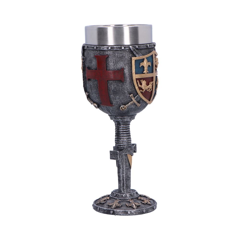 Heraldic Medieval Goblet 20cm