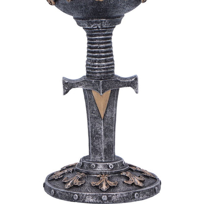 Heraldic Medieval Goblet 20cm