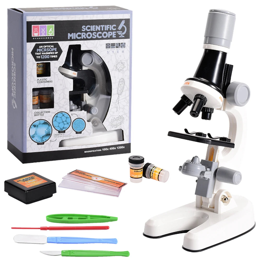 Microscope Biology Lab Experiment Kit