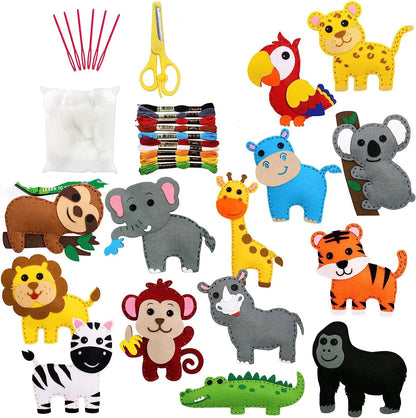 DIY Sewing Felt Plush Animal Craft Kit