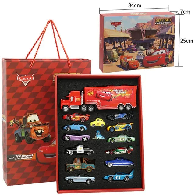 TOMY Disney Pixar Cars Diecast Car Model Gift Set