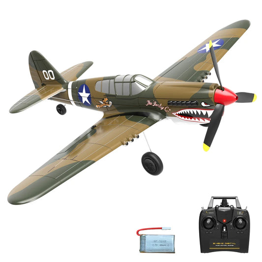 Volantex Curtiss P-40 Warhawk "The Jacky C" 2.4GHz 4 Channel RTF RC Plane