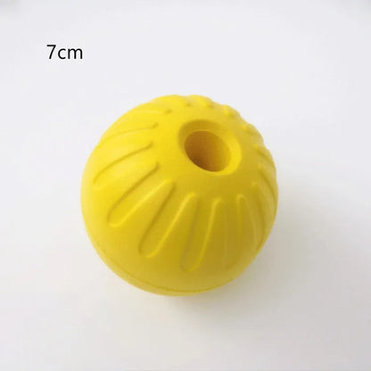 Indestructible Solid Rubber Ball Chew Toy