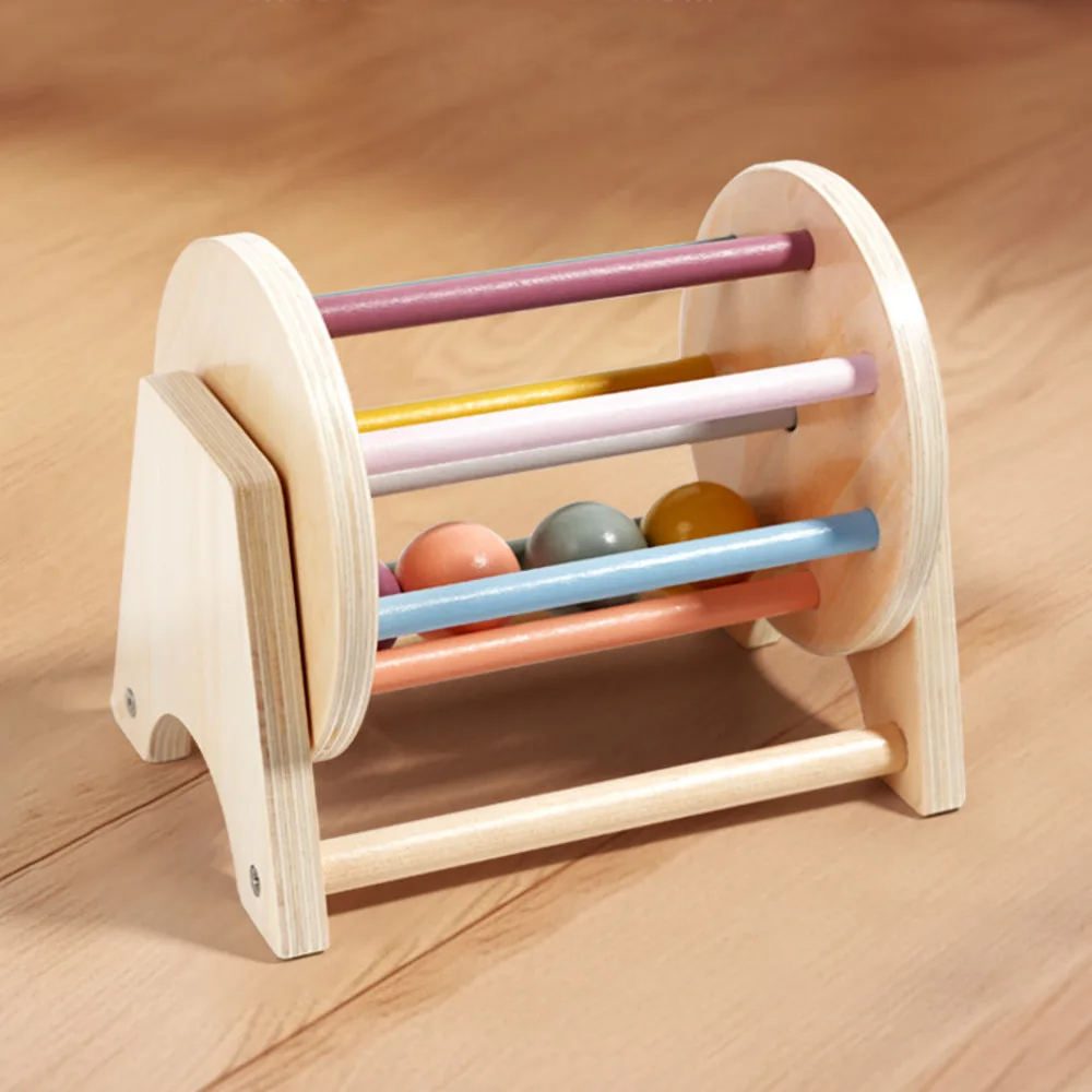 Innoplay Montessori Wooden Beads Drum