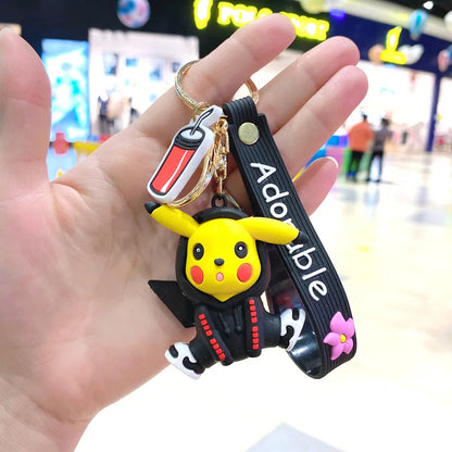 Pokemon Silicone Keychain