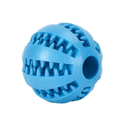 Interactive Treat Dispenser Silicone Toy Ball for Dogs