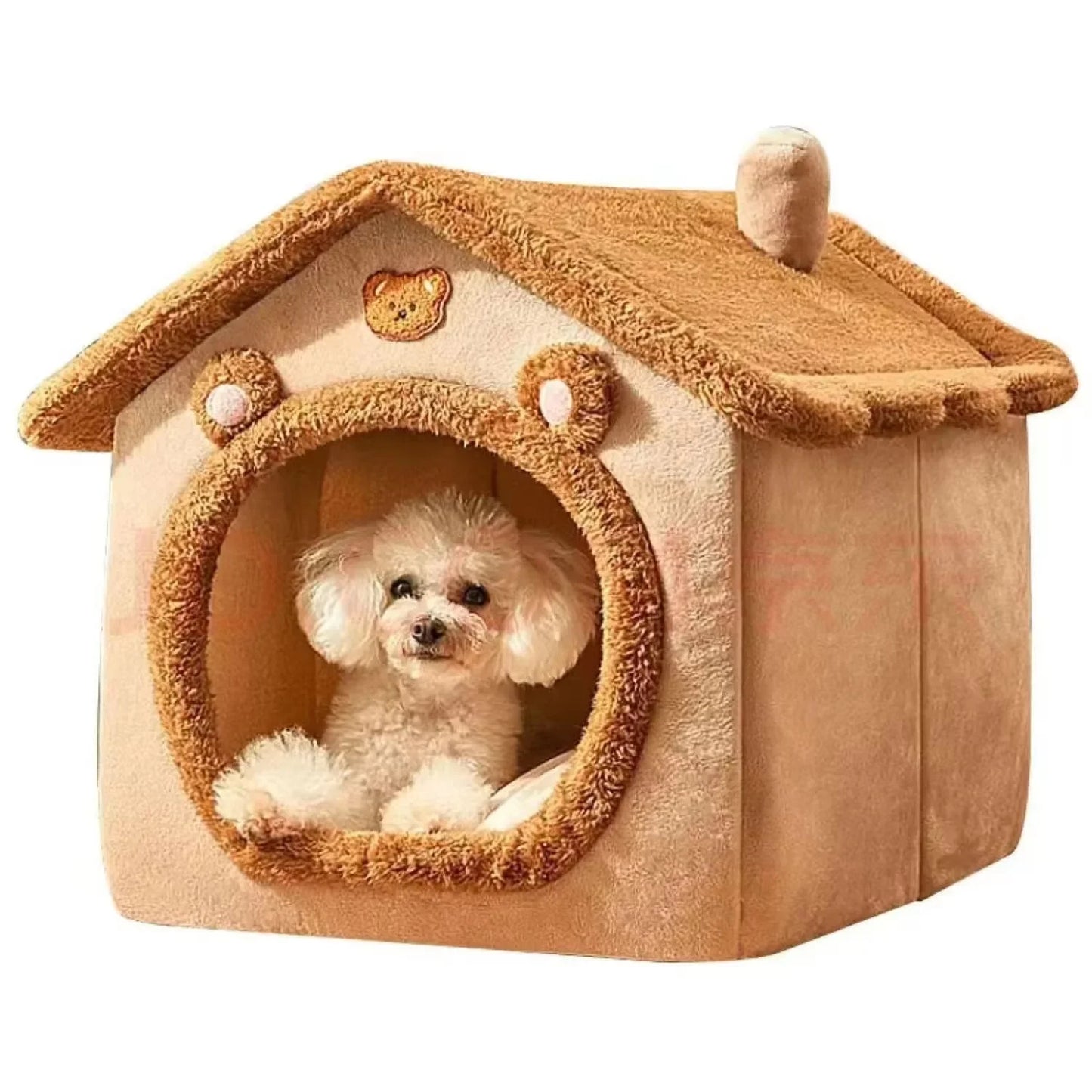 Easy Clean Small Pet House for Cats & Dogs