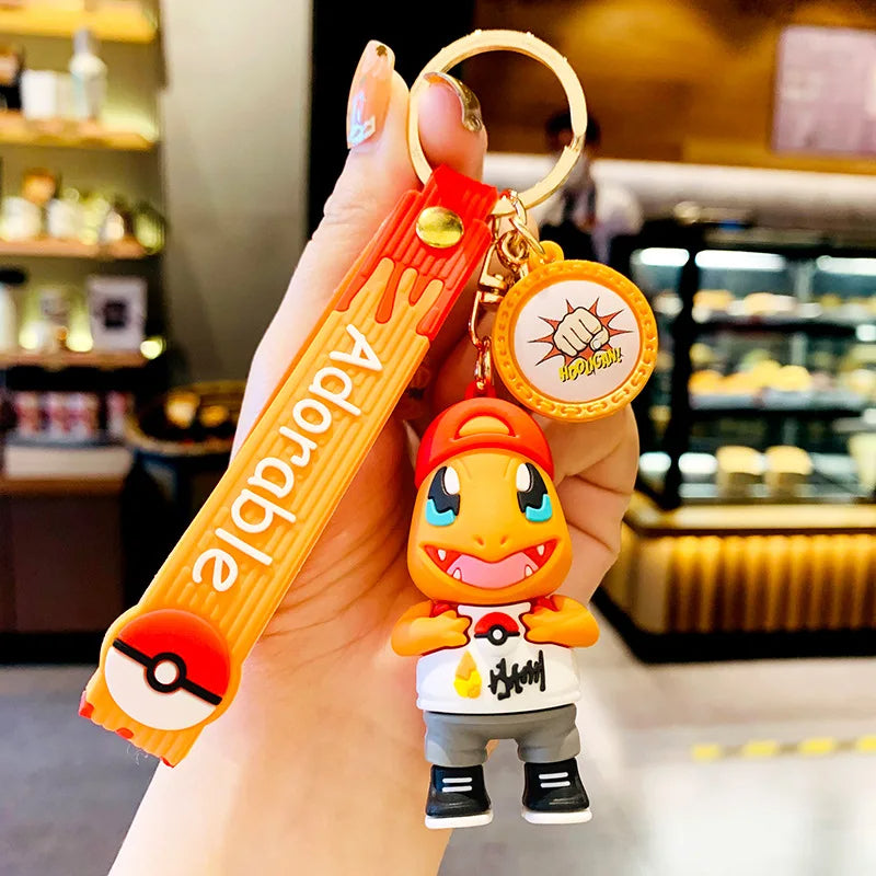 Pokemon Silicone Keychain