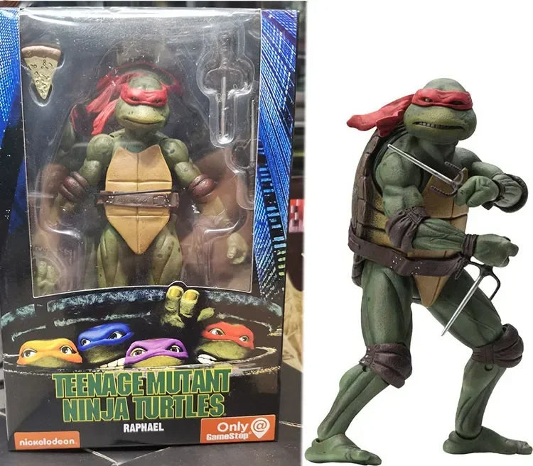 NECA Teenage Mutant Ninja Turtles Raphael 1990 Movie Version