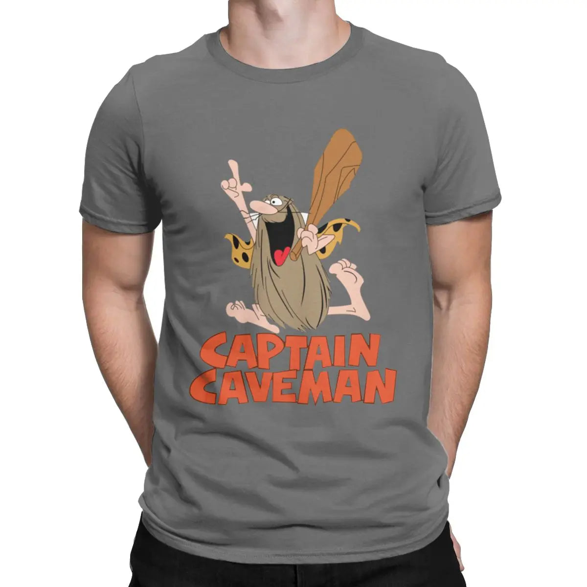 Captain Caveman Cavey T Shirt