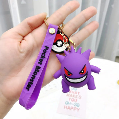 Pokemon Silicone Keychain