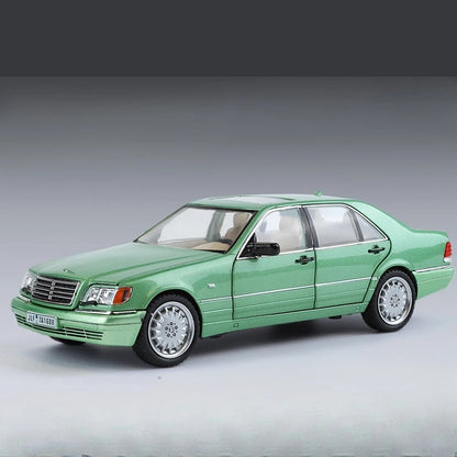 Mercedes W140 320SEL, klassisches Modellauto aus Druckgusslegierung im Maßstab 1:24