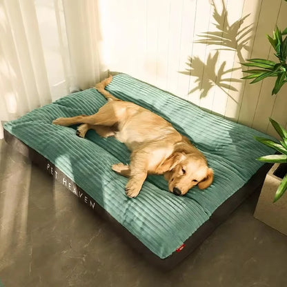 Pet Heaven Corduroy Flat Pet Bed