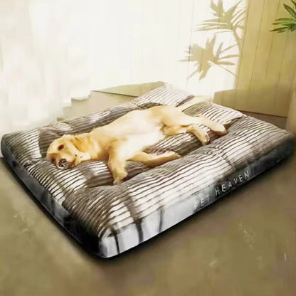 Pet Heaven Corduroy Flat Pet Bed