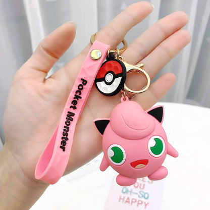 Pokemon Silicone Keychain