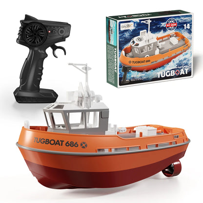 TYXIN RC Tugboat 686 2.4G 1/72 Powerful Dual Motor Long Range