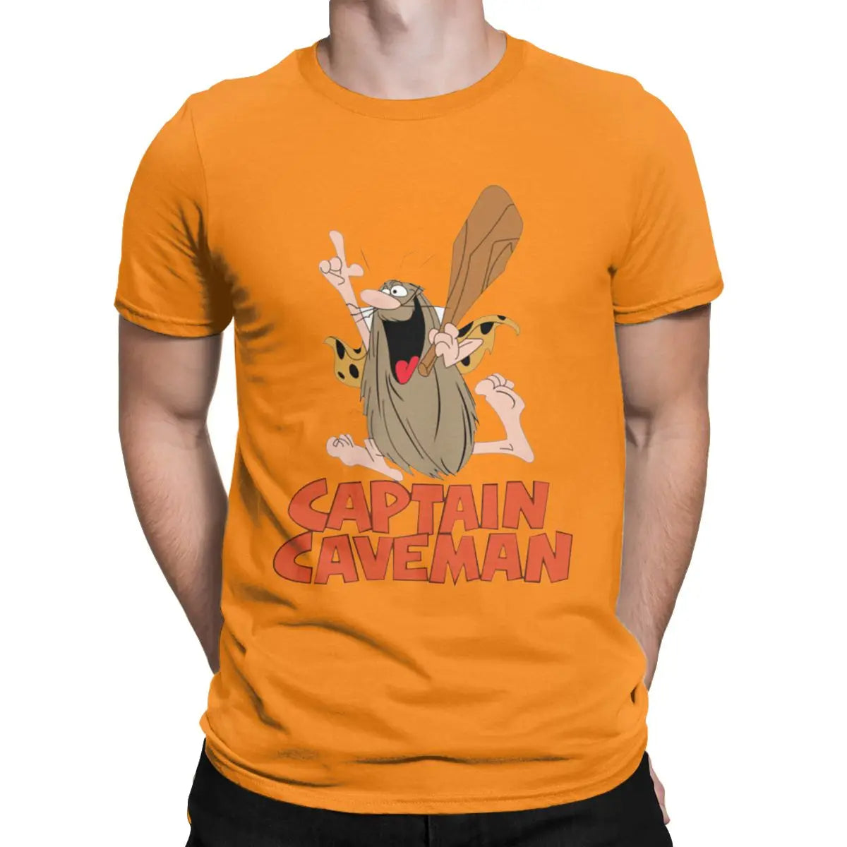 Captain Caveman Cavey T Shirt