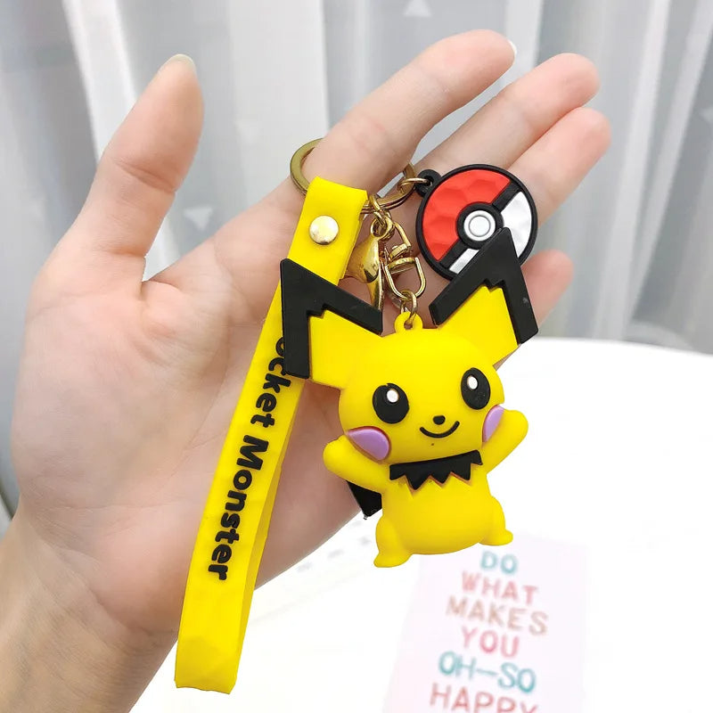 Pokemon Silicone Keychain