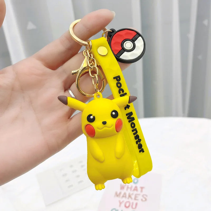 Pokemon Silicone Keychain