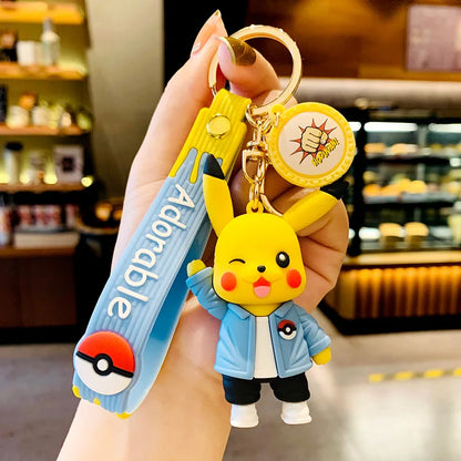 Pokemon Silicone Keychain