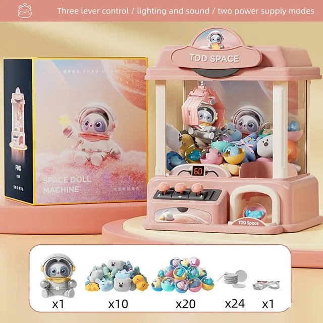 Space Doll Claw Mini Vending Claw Machine