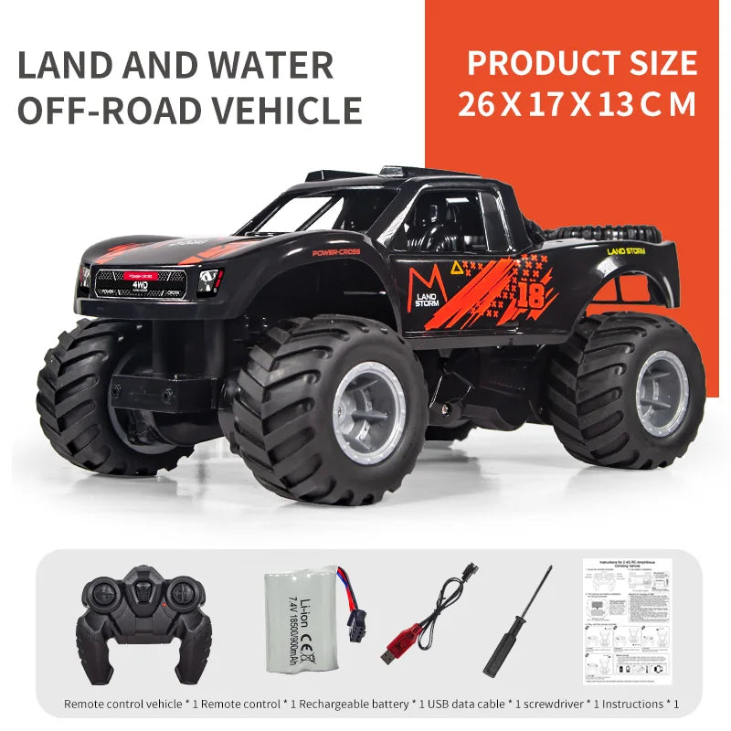 JJRC Q156 4WD Amphibious RC Stunt Car