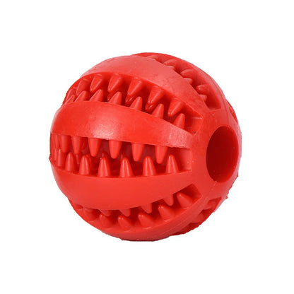 Interactive Treat Dispenser Silicone Toy Ball for Dogs