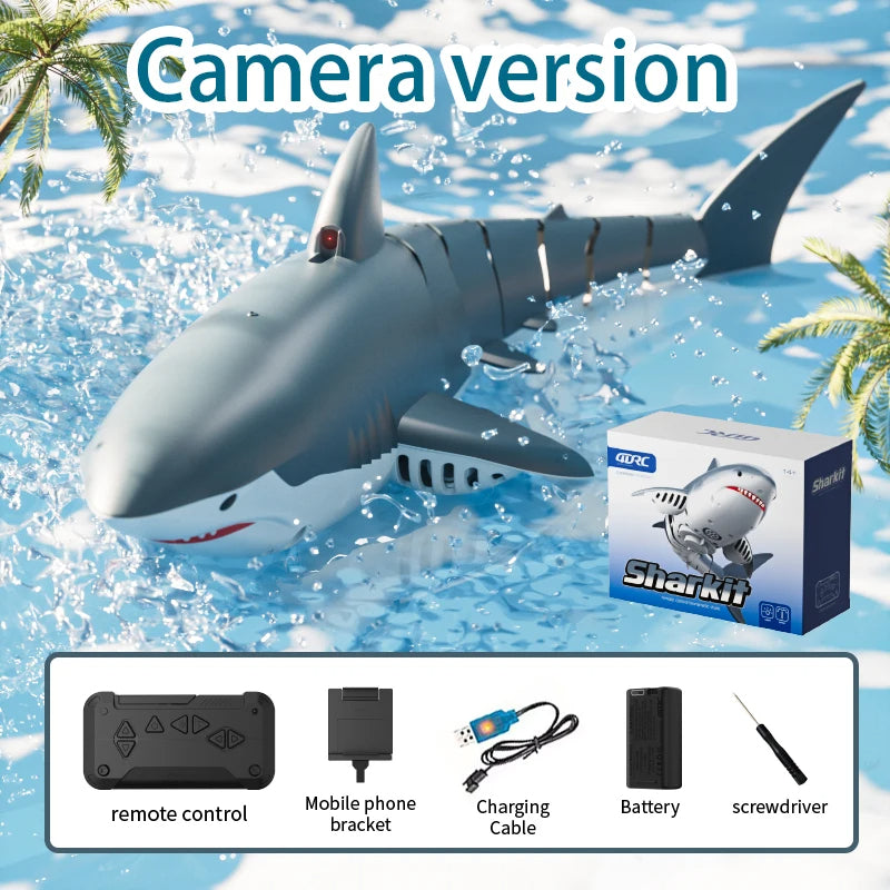 Sharkit Remote Control Biomechanical Shark With Camera