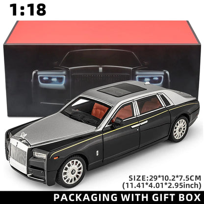 1:18 Scale Rolls Royce Phantom Diecast Zinc Alloy Car Model