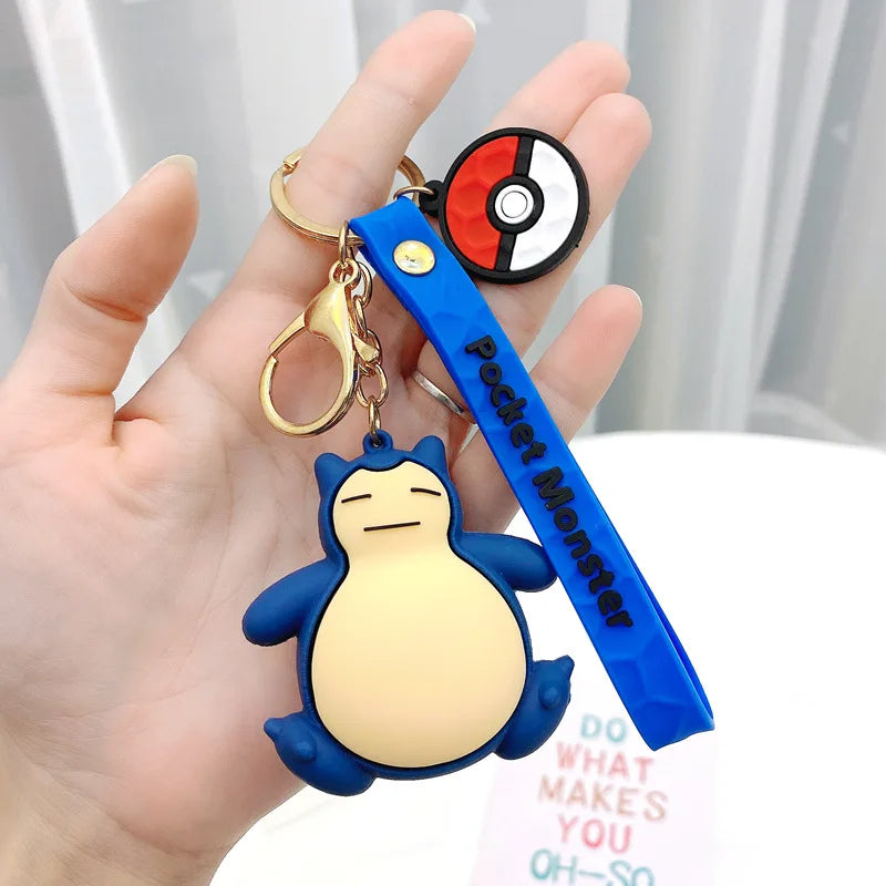 Pokemon Silicone Keychain