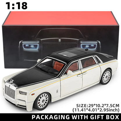 1:18 Scale Rolls Royce Phantom Diecast Zinc Alloy Car Model