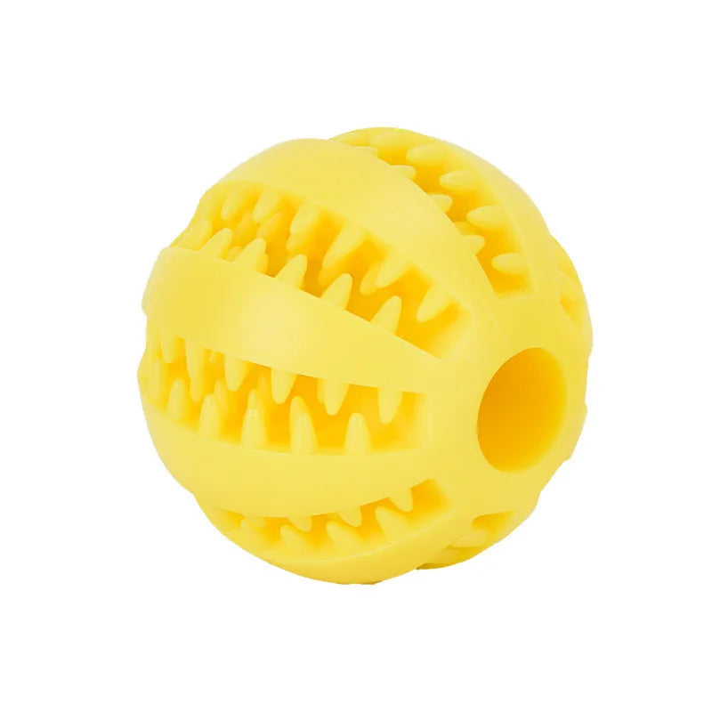 Interactive Treat Dispenser Silicone Toy Ball for Dogs